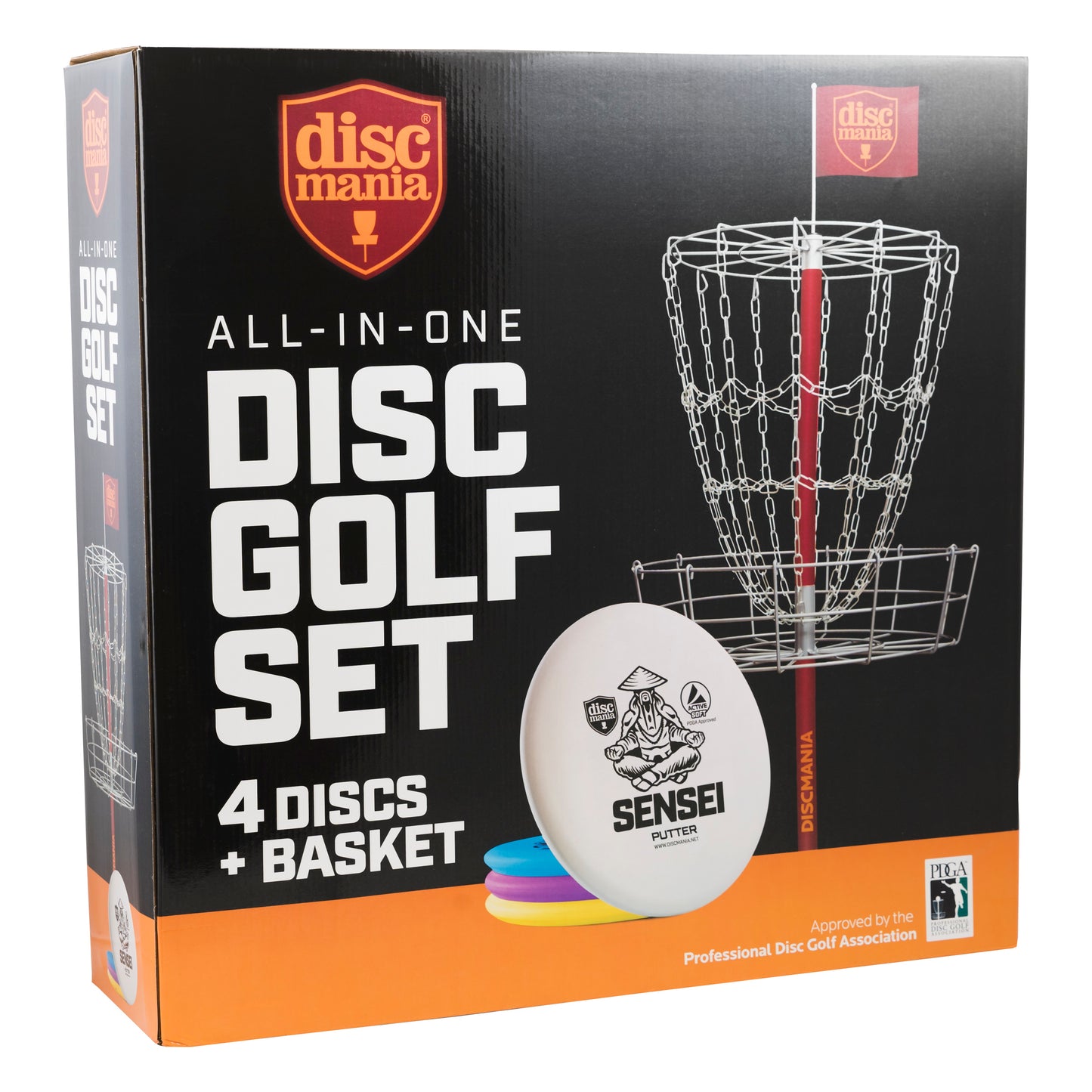 PORTABLETARGETS : FULL METAL TARGETS : DISCMANIA ALL IN ONE DISC GOLF SET