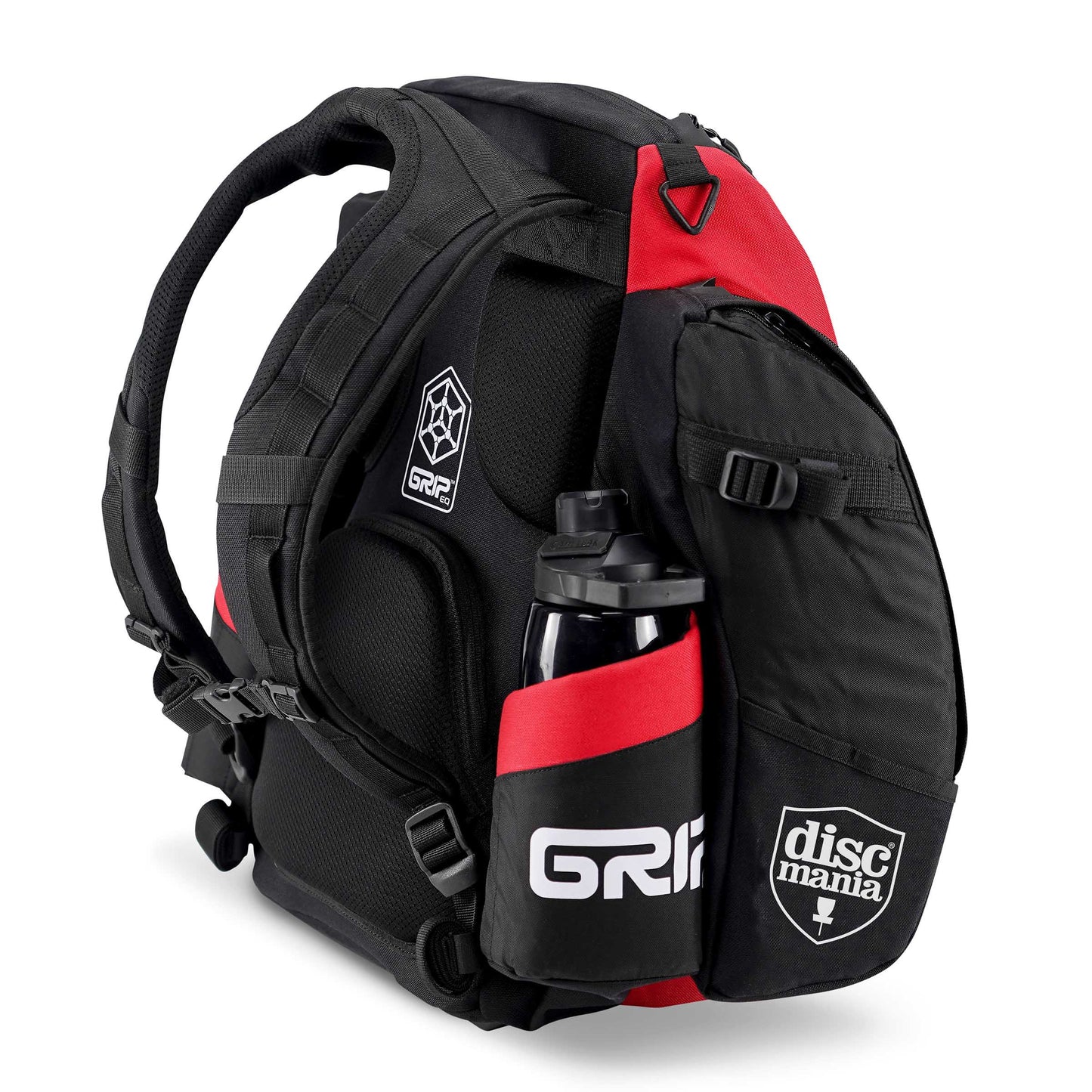 ISCMANIA JET PACK GRIPEQ BX3, BLACK/RED